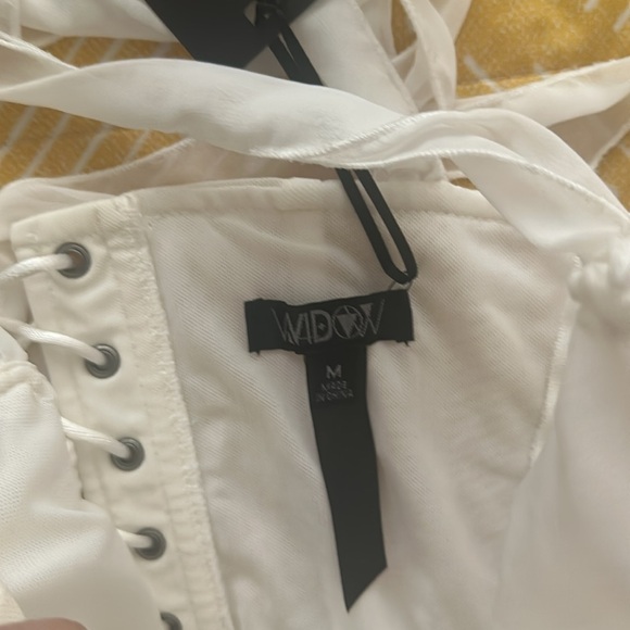 Dolls Kill Widow In The Mist Bustier top - Picture 8 of 8